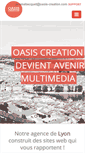 Mobile Screenshot of oasis-creation.com